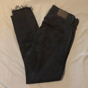 Madewell 10” high rise skinny jeans